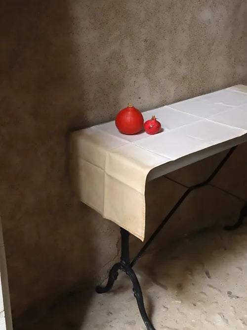 Chemin de table Margaux M en teinture végétale