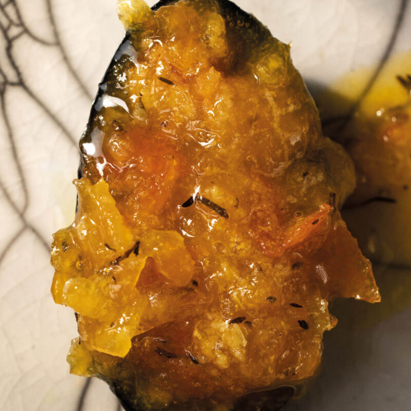 Confiture extra de clémentines de Corse au thym sauvage Domaine de leos