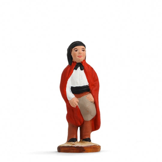 Enfant boumian Santons de Provence Arterra 7cm couleur