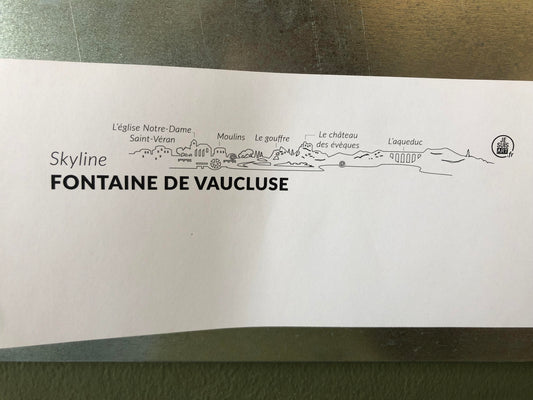 Skyline Fontaine de Vaucluse 49cm en bois de chêne français