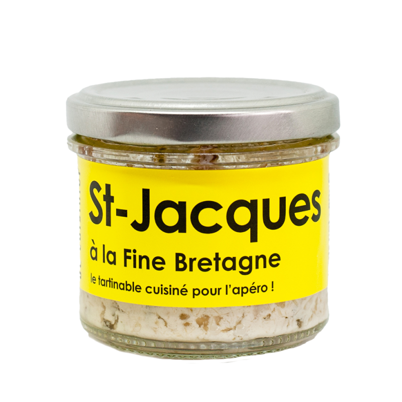 Tartinable de St Jacques l'Atelier du cuisinier