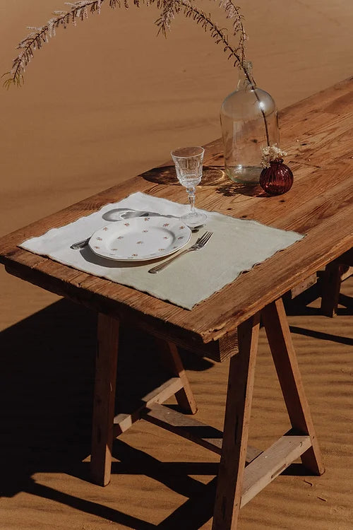 Set de table en lin Margaux M en teinture végétale