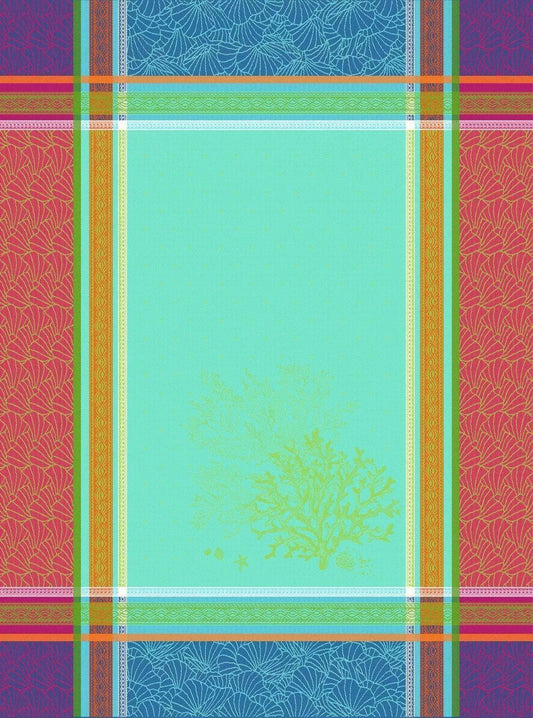 Torchon Océane en coton jacquard