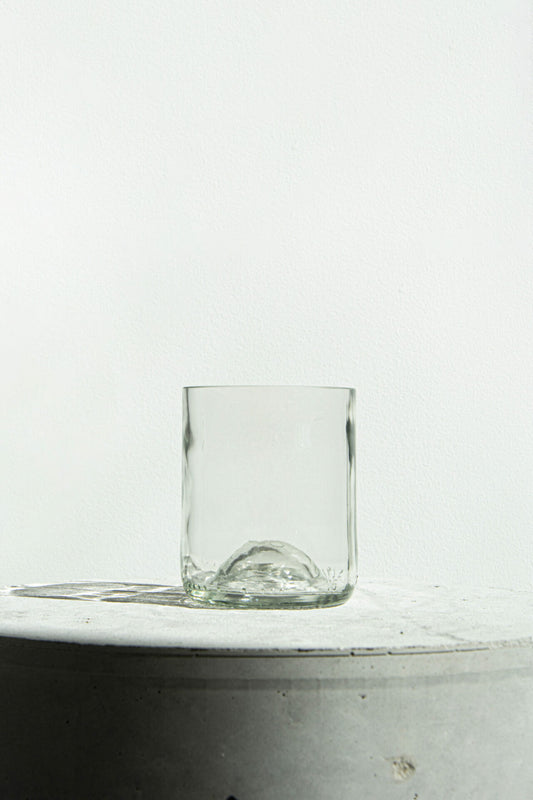 Lot de 4 verres Short Drink Danser recyclé Q de bouteilles