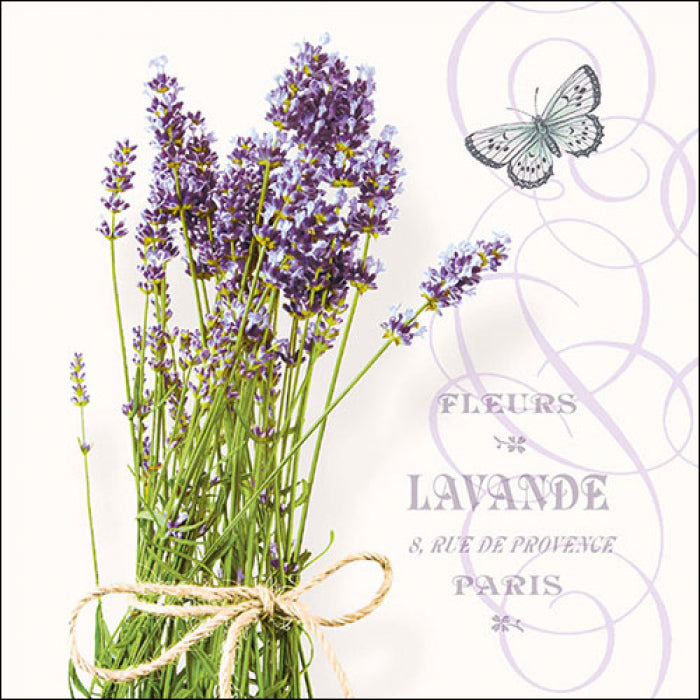 Serviettes en papier Bunch of lavender