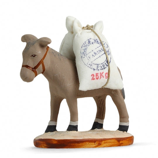 Donkey with flour Arterra 7cm