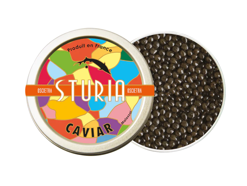 Caviar français Sturia Osciètre 30gr - UNIQUEMENT EN CLICK & COLLECT