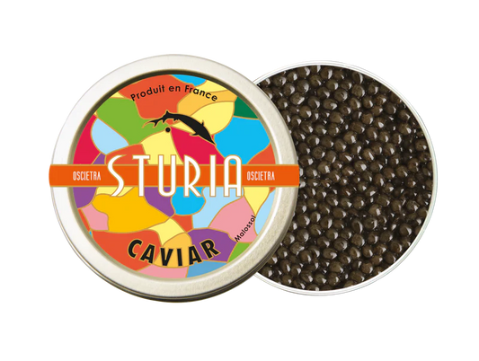 Caviar français Sturia Osciètre 30gr - UNIQUEMENT EN CLICK & COLLECT