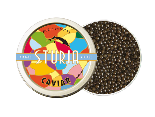 Caviar français Sturia Vintage 30gr - UNIQUEMENT EN CLICK & COLLECT