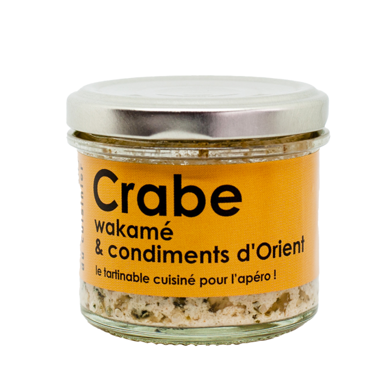 Tartinable de Crabe wakamé l'Atelier du cuisinier