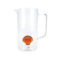 Carafe coquillage ambré 1,3L