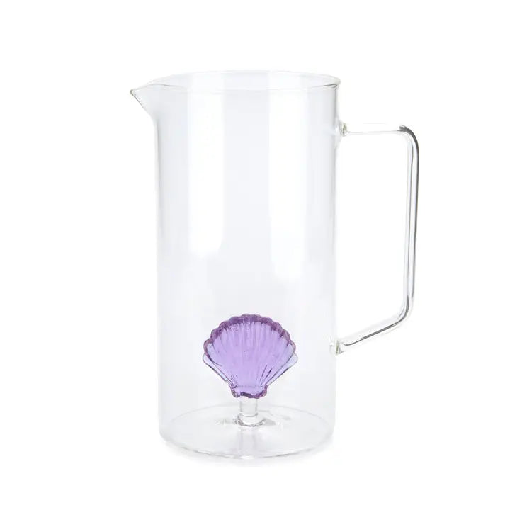 Carafe coquillage lilas 1,3L