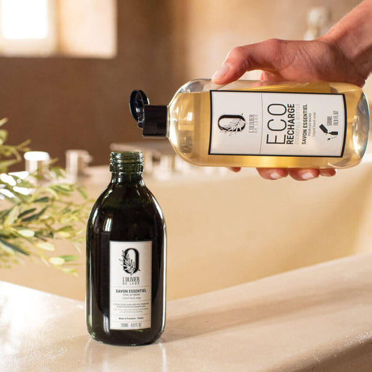 Ecorecharge savon essentiel pour les mains Domaine de leos