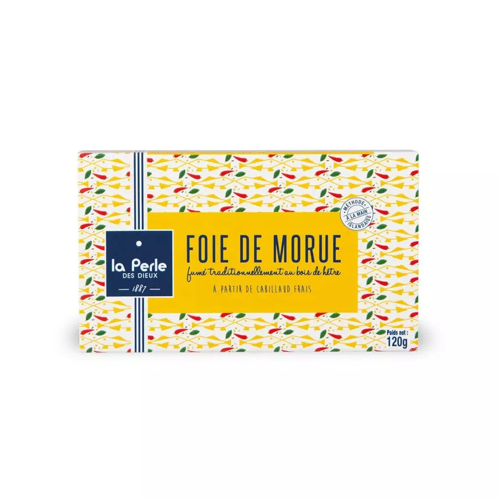 Foie de morue fumé au bois de hêtre La perle des dieux