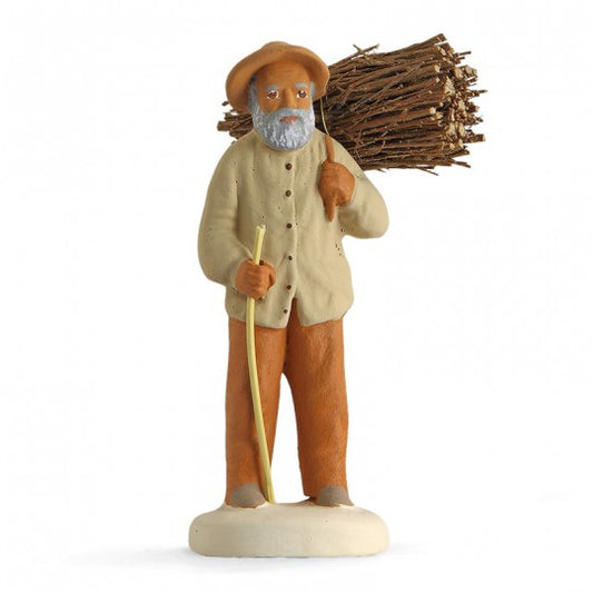 Man with bundle of sticks Arterra 7cm