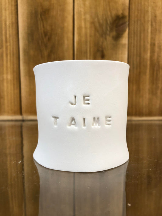 Photophore  / Cup Je t'aime