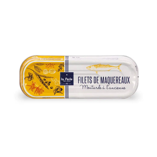 Filets de maquereaux moutarde à l'ancienne La perle des dieux