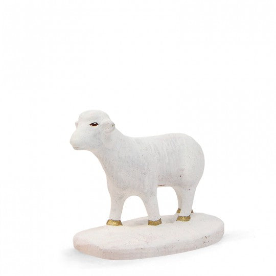 Mouton debout Santons de Provence Arterra 9cm blanc