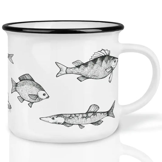 Mug en céramique Les poissons