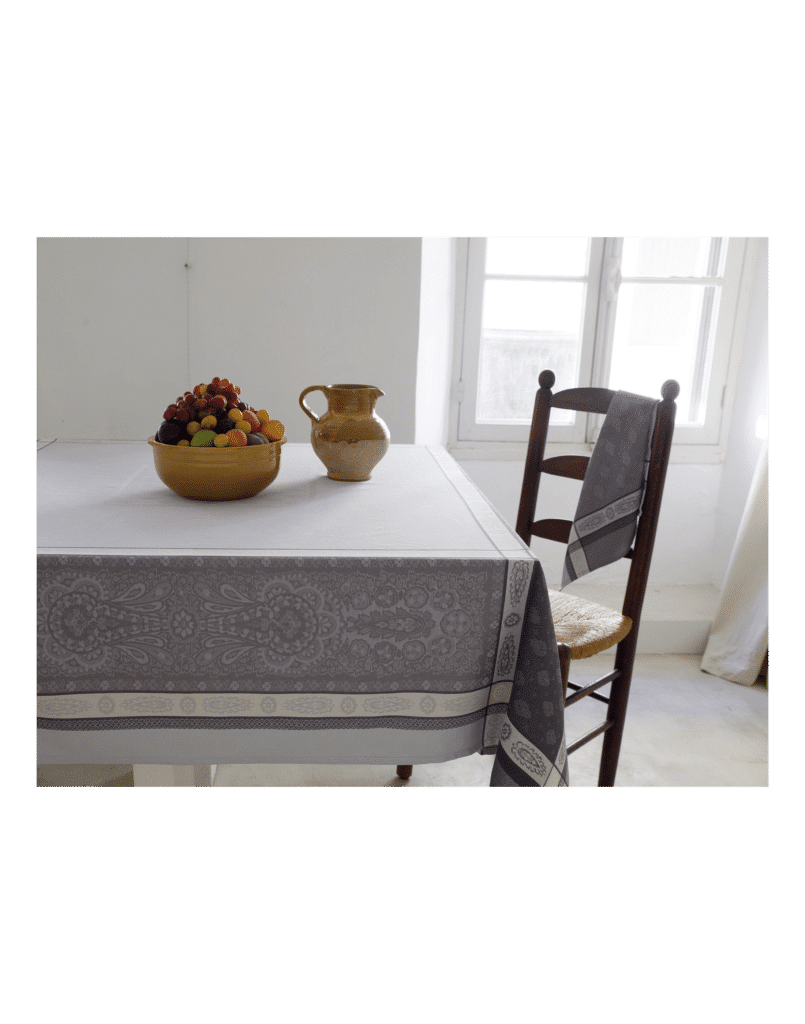 Rectangle tablecloth 200x160cm Vaucluse gray