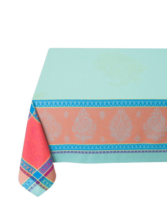 Square tablecloth 160x160cm Cassis  turquoise