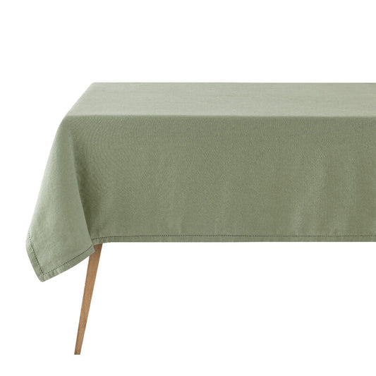 Nappe rectangle 220x150 cm Nuances réséda Le Jacquard français
