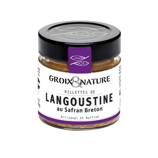 Rillettes de langoustine au safran breton Groix et Nature