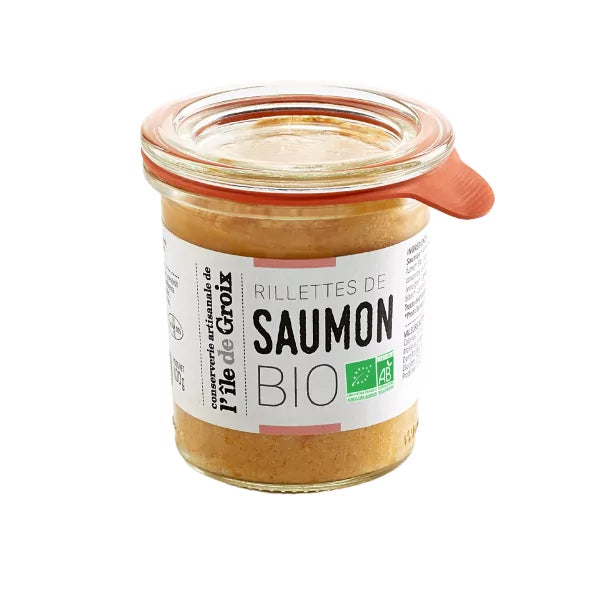 Rillettes de saumon bio Groix et Nature