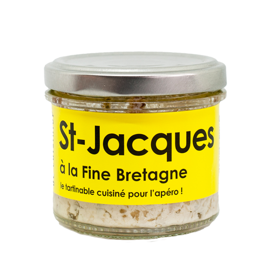 Tartinable de St Jacques l'Atelier du cuisinier