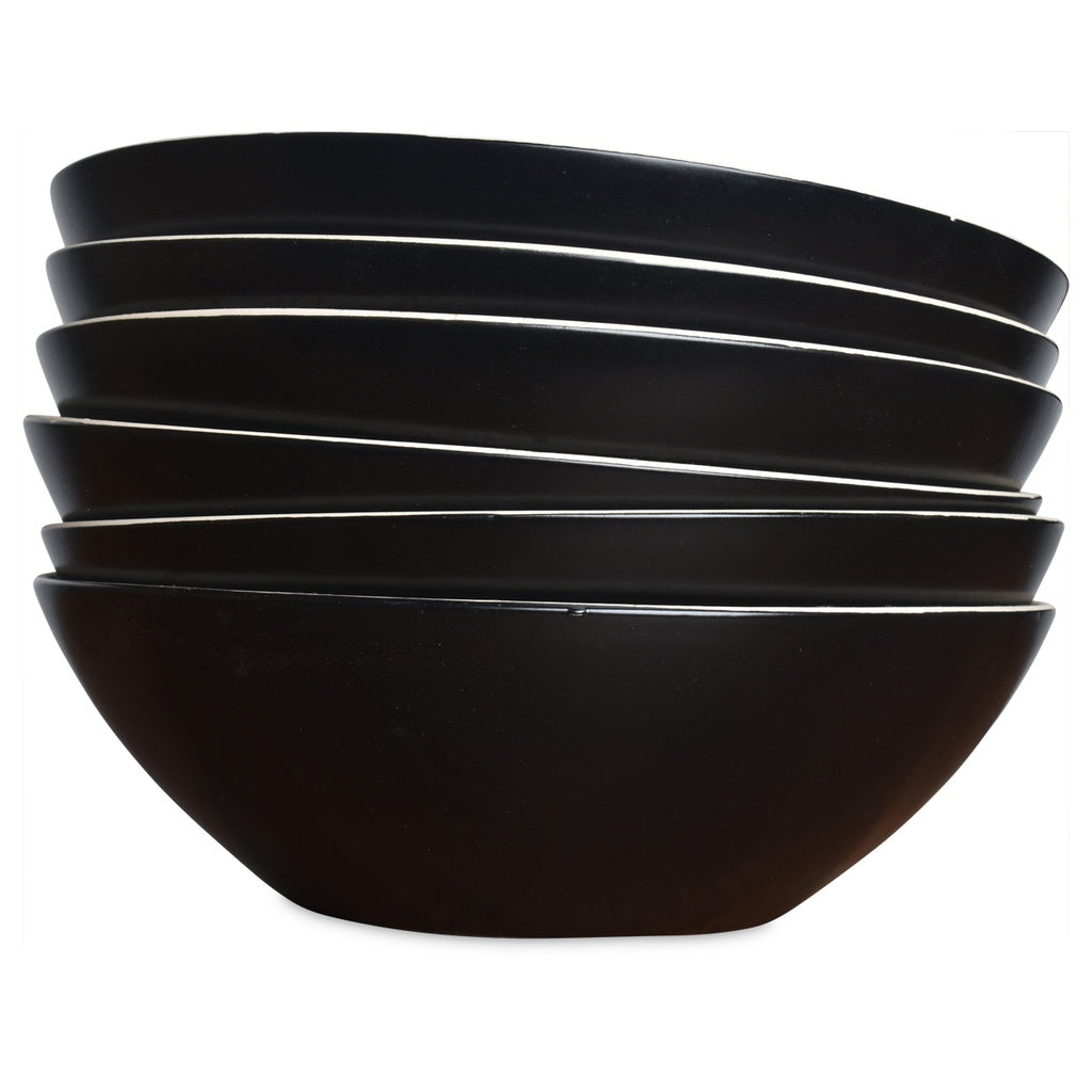 Salad bowl wabi black