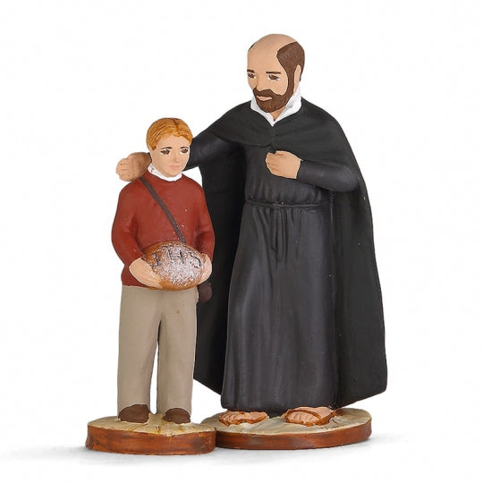 Saint Ignace de Loyola et l'enfant Arterra 7cm