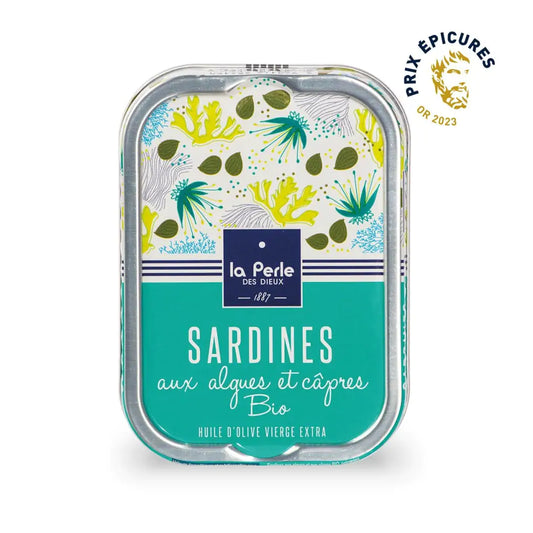 Sardines algues et câpres La perle des dieux