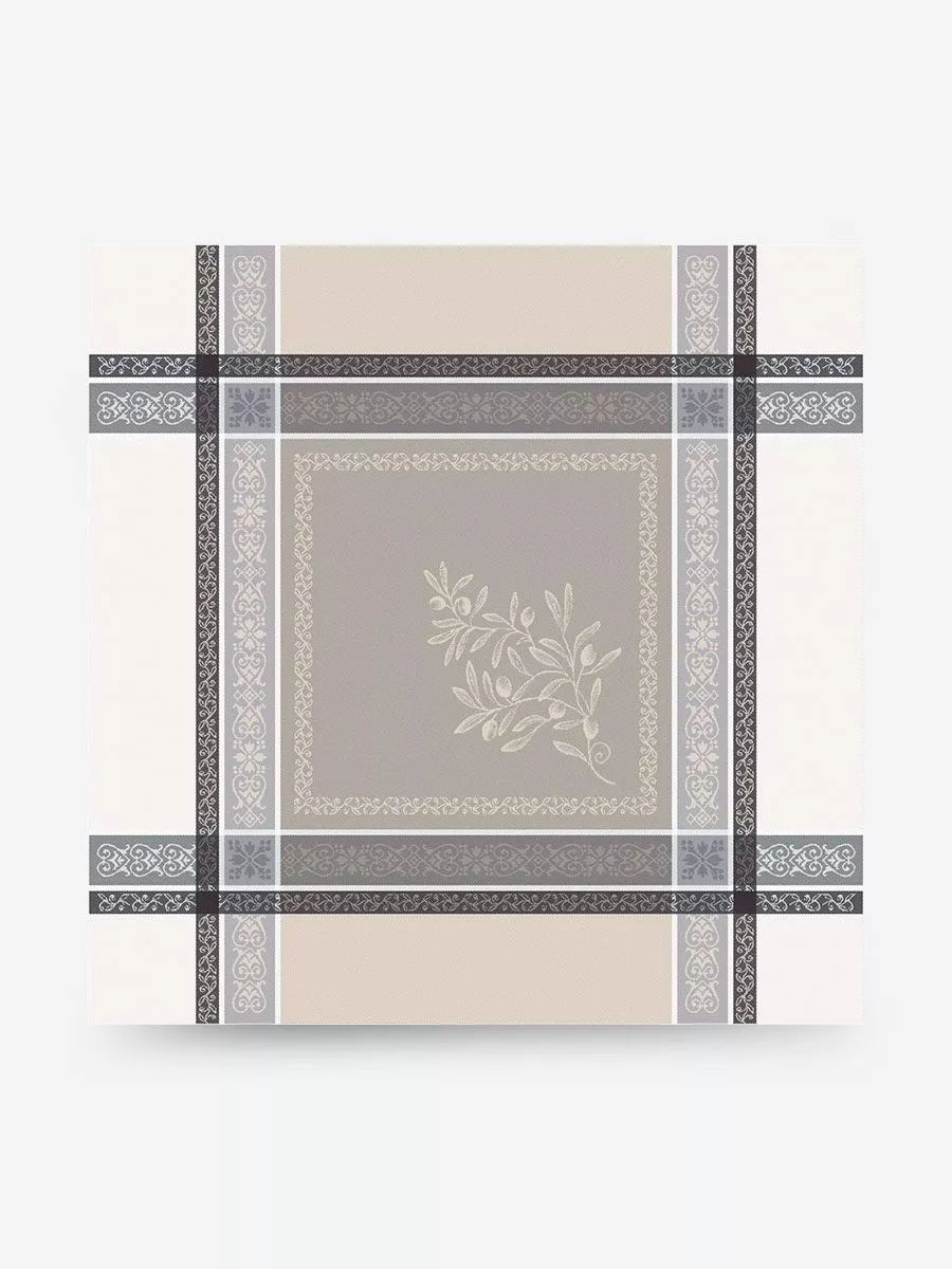 Napkin Olivia taupe