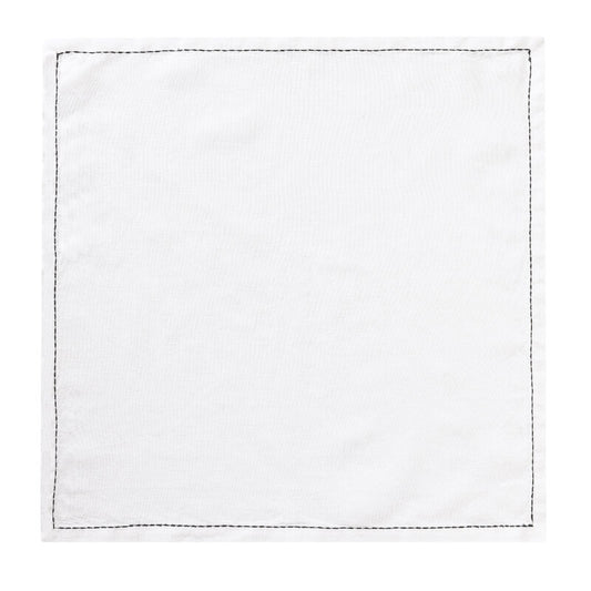 Serviette de table Nuances blanc Le Jacquard français