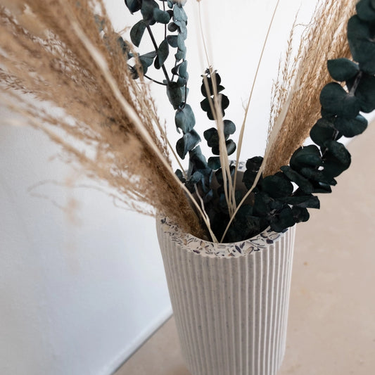 Vase en coquillage breton Malakio